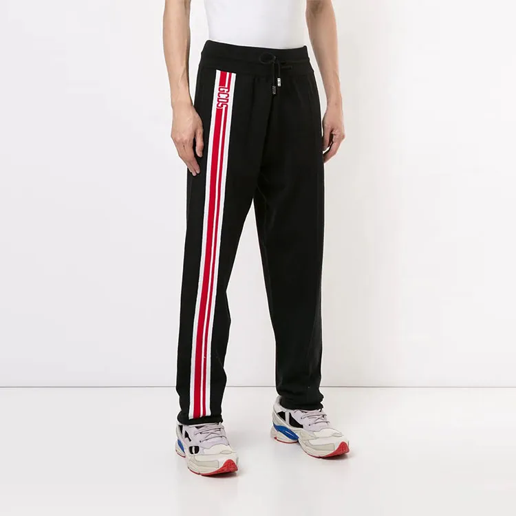 GCDS Knitted Sweatpants Men Black-3