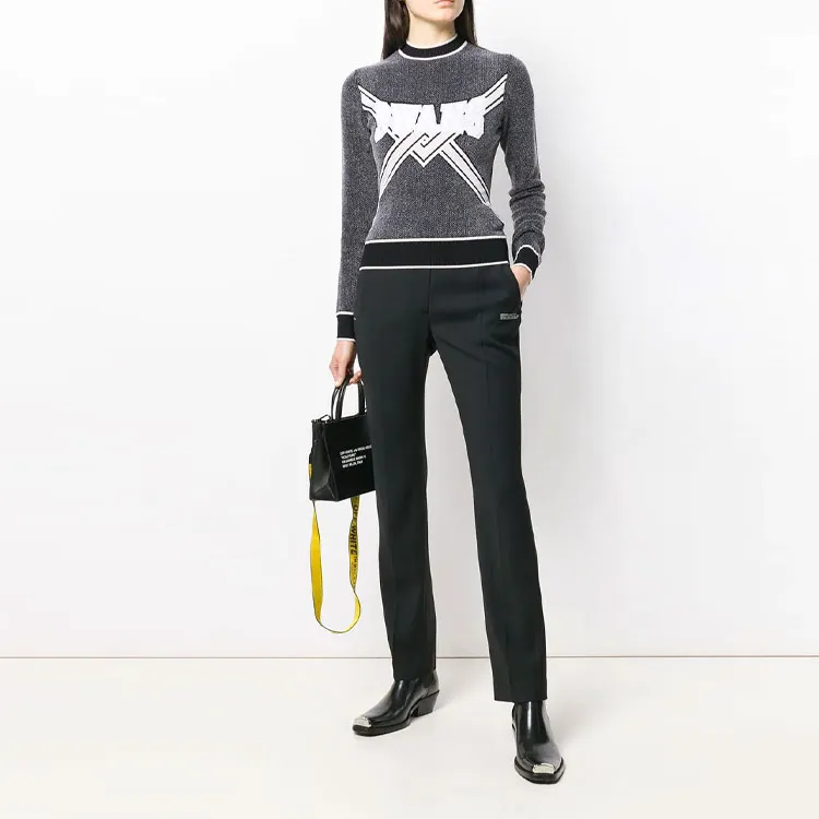 OFF-WHITE Swans Knitted Sweater-1