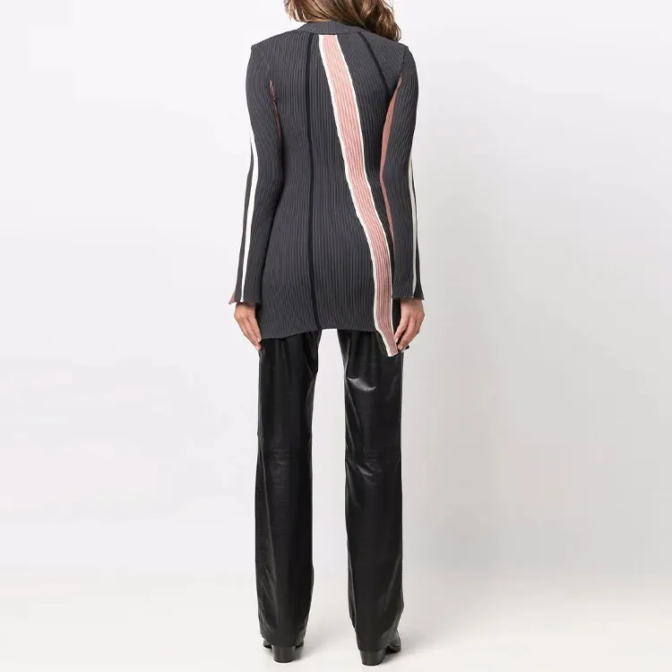 AMBUSH Ribbed Striped Jumper-2
