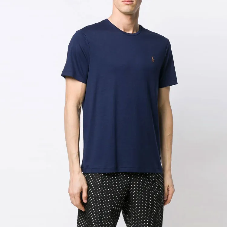 Polo Ralph Lauren Logo Embroidered Crewneck T Shirt-1