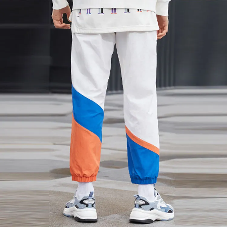 LiNing Sports Fashion Collection Knitted Pants Men's White-4