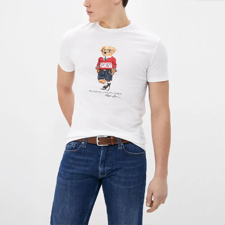 Polo Ralph Lauren T Shirts Men White-1