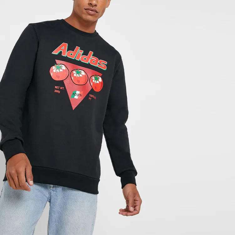 Adidas Originals BODEGA CAN CREW Sweatshirts Men Black-2