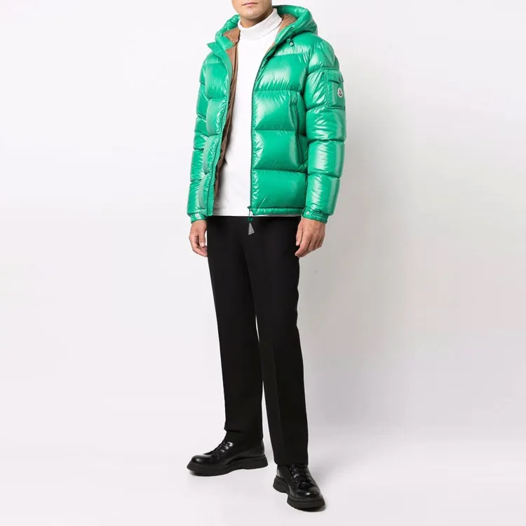 Moncler Ecrins Shiny Puffer Jacket-1