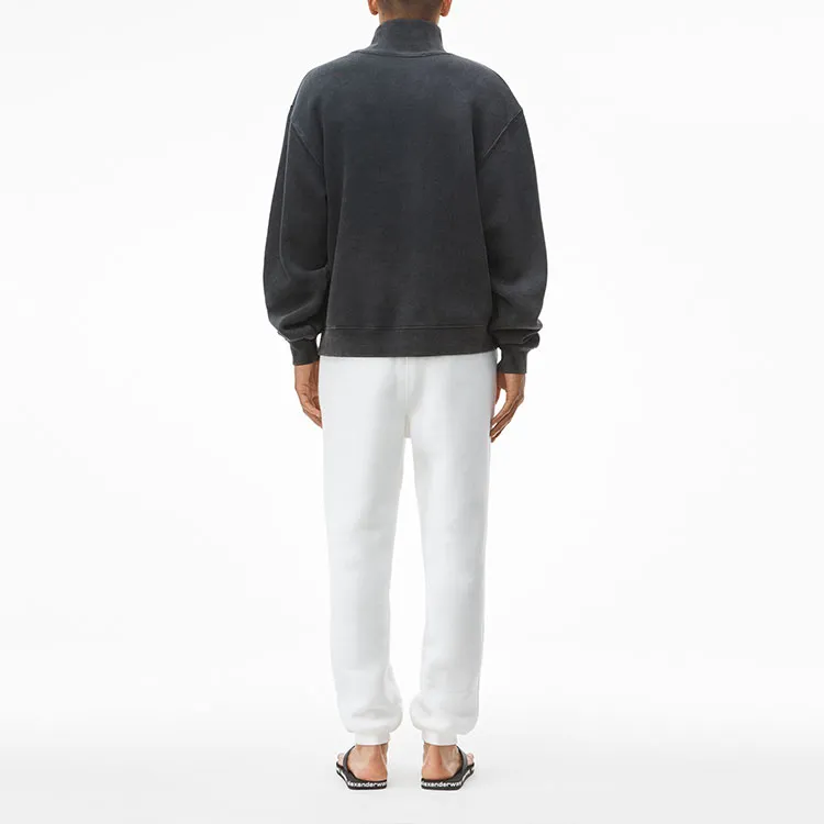 Alexander Wang Sweatshirts Unisex Acid Washed Black-2