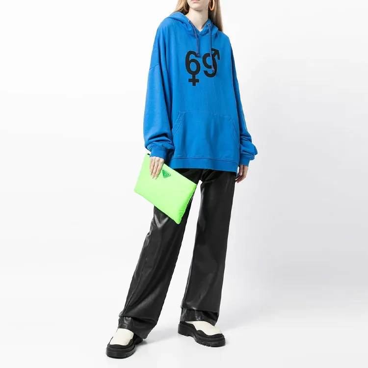 Hood By Air Sweatshirts Unisex Blue-1