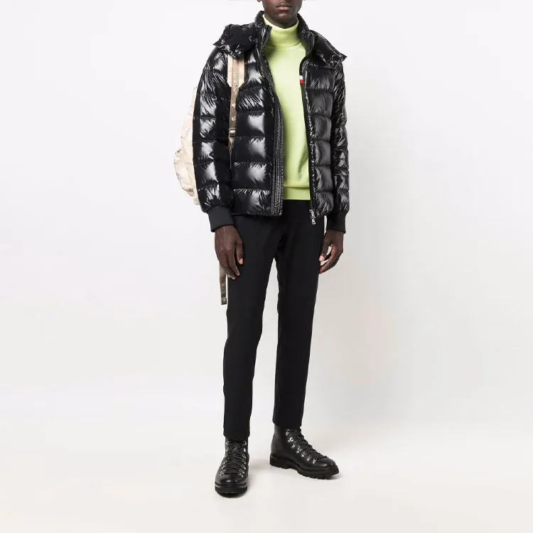 Moncler Winter Down Jacket Men's Black-3