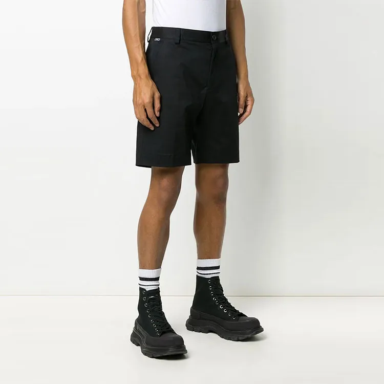 VERSACE Casual Shorts Men Black-3