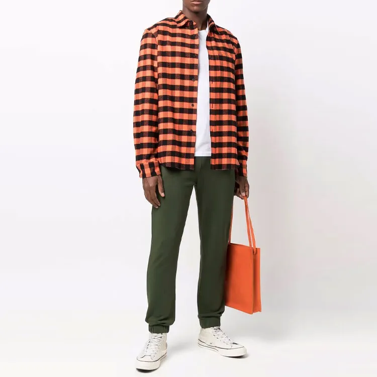 KENZO Shirts Men Orange-1