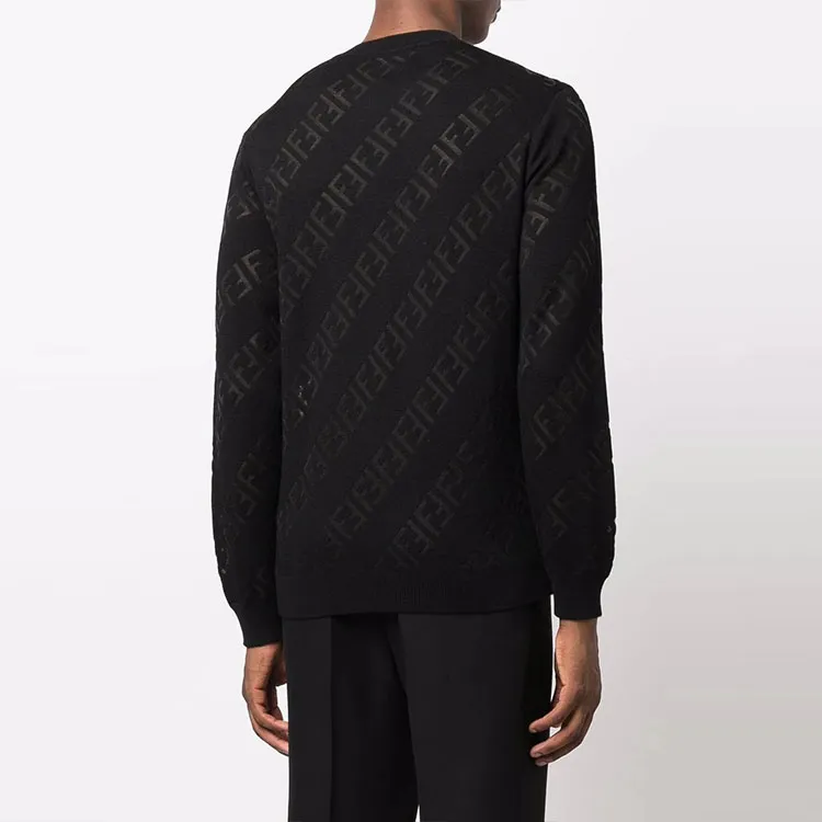 FENDI Sweaters Men Black-4