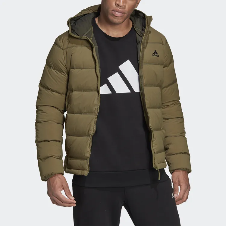 Adidas Helionic Down Jacket Men's Green-2