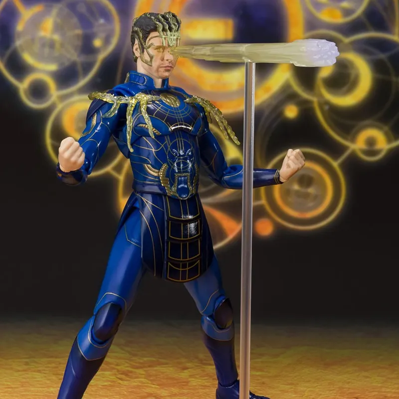 BANDAI S.H.Figuarts Marvel Eternals Ikaris Action Figure Blue-2