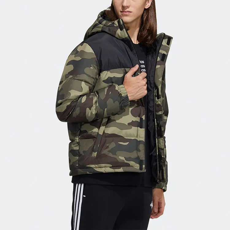 Adidas Neo Down Jacket Winter Men's Camouflage-3
