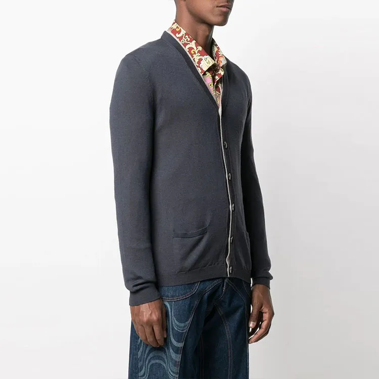 GUCCI FW21 Knitwear Men's Navy Blue-2