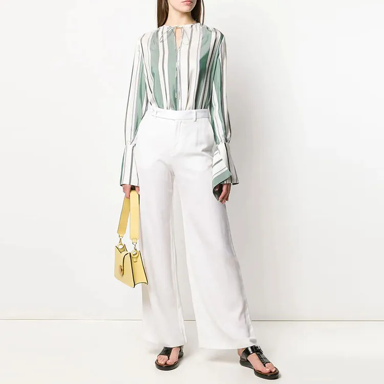 Lanvin Awning Stripe Blouse-1