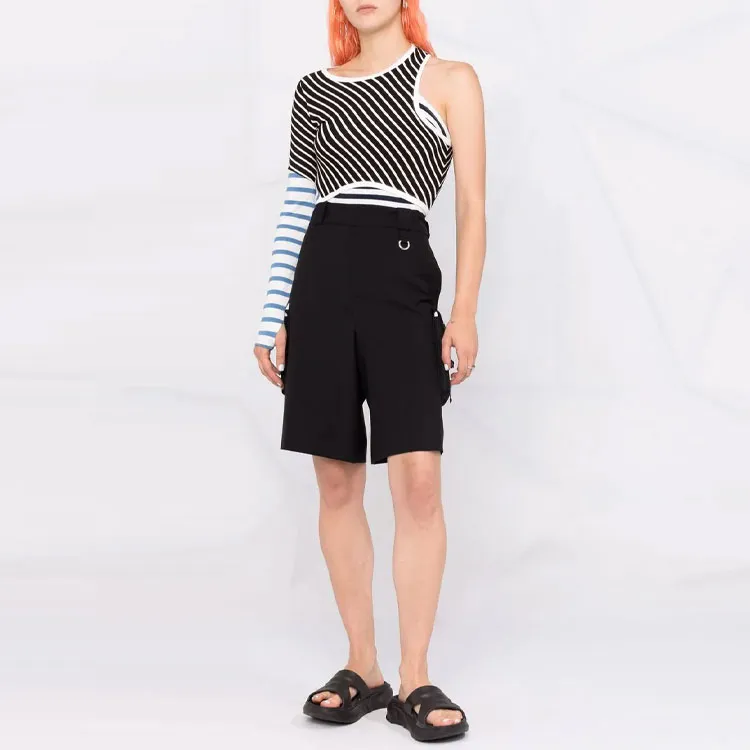 PRADA FW21 Cargo Shorts Women's Black-1