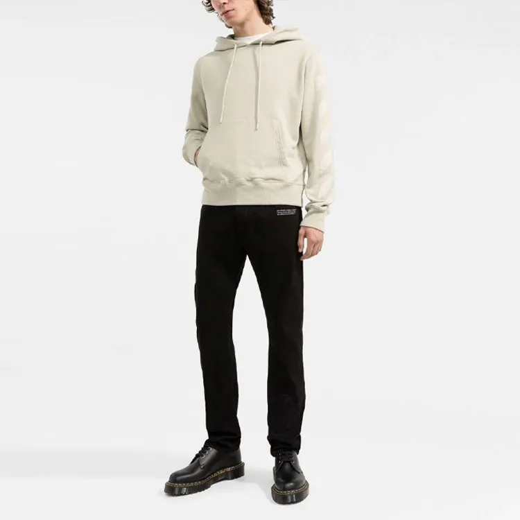 OFF-WHITE FW21 Sweatshirts Men Light Green-1