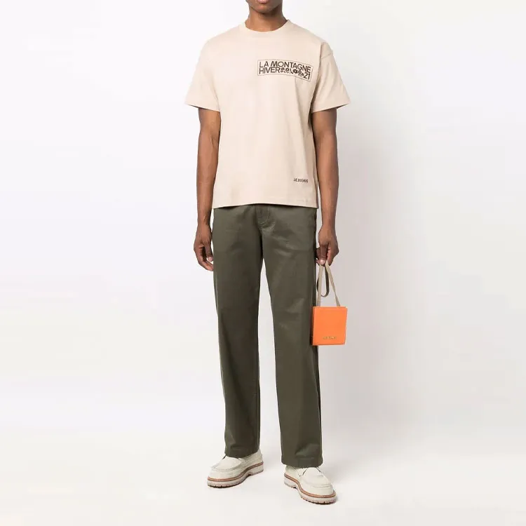 Jacquemus T-Shirts Men Beige-2