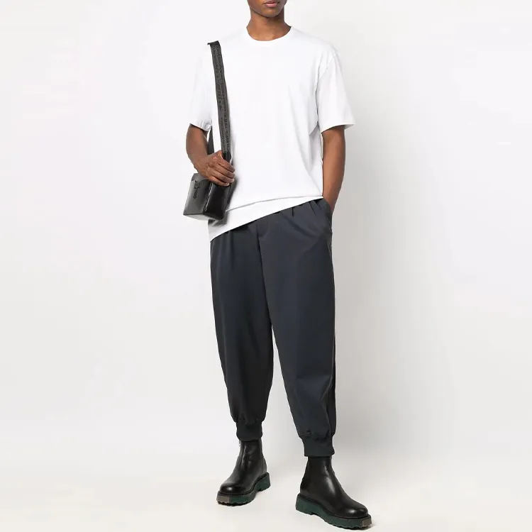 Y 3 Casual Pants Men Black-2