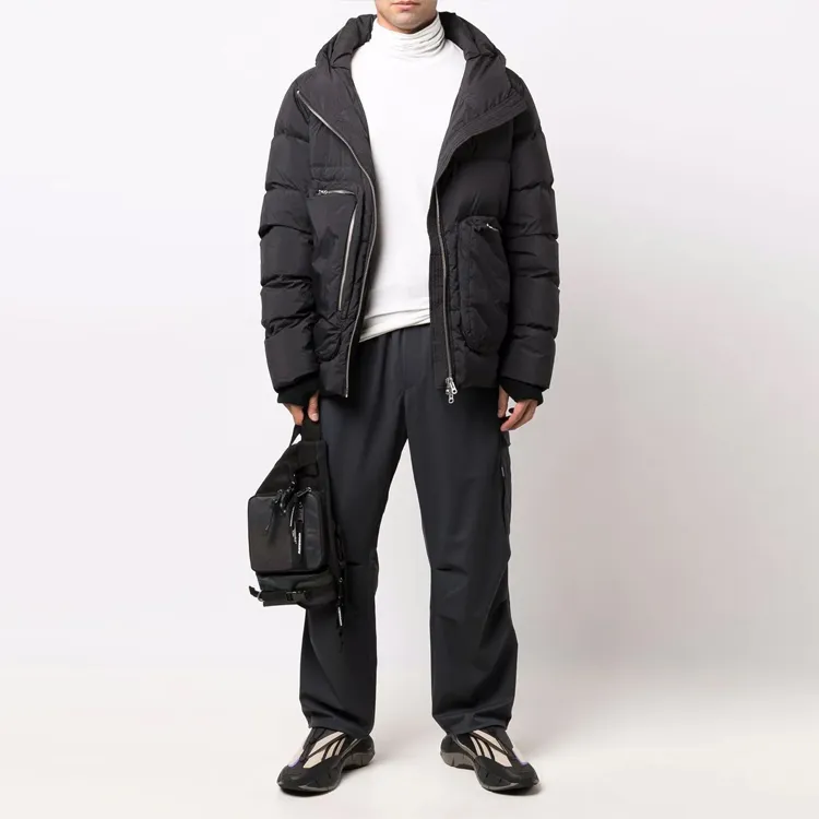 Y 3 Casual Pants Men Dark Gray-1