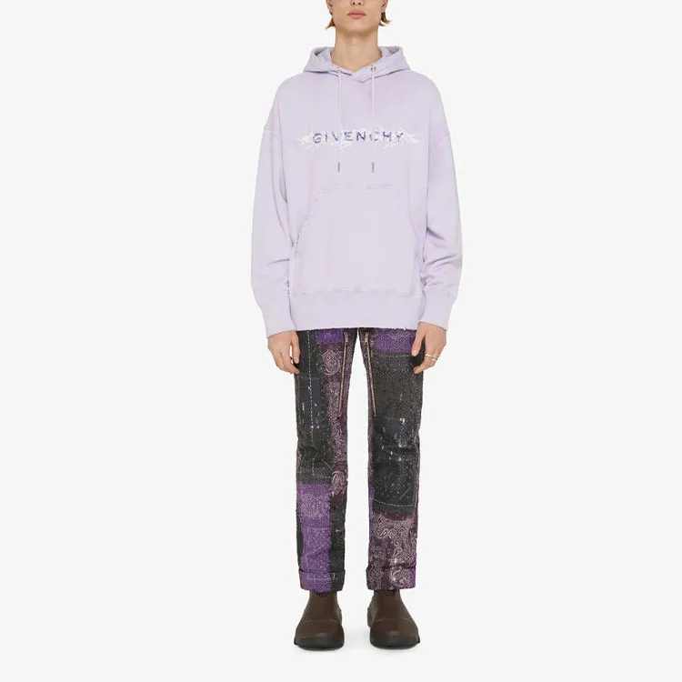 Givenchy Barbed Wire Oversized Hoodie-1