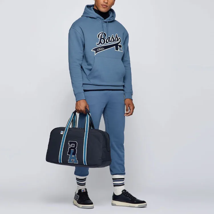 HUGO BOSS x Russell Athletic Sweatshirt Men's Blue-2