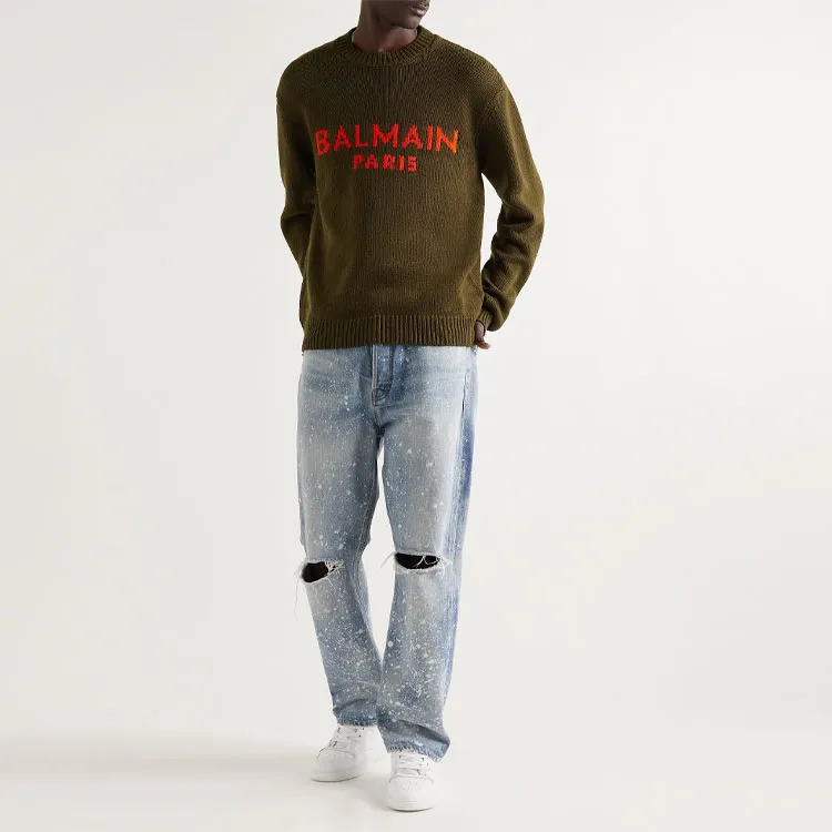 BALMAIN Merino Pullover-1