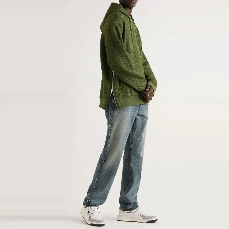 BALMAIN Sweatshirts Men Green-1