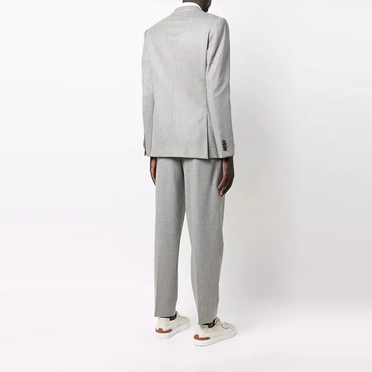 Ermenegildo Zegna Business Suits Men Gray-2