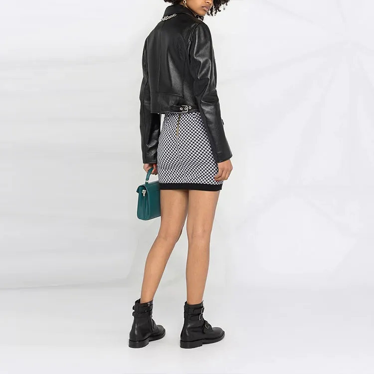 BALMAIN FW21 Skirt Women's Black-2
