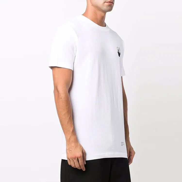 OFF WHITE Slim Fit Caravaggio Saint Jerome Writing Arrows T Shirt-2