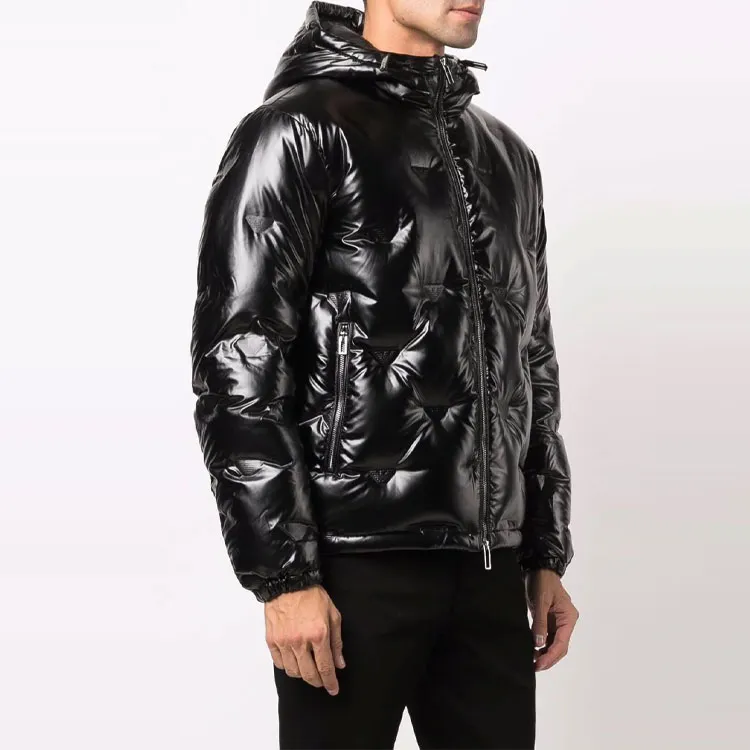 EMPORIO ARMANI Down Jacket Men's Black-4