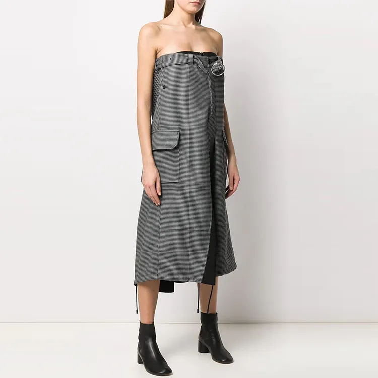 Maison Margiela Sleeveless Dresses Women's Black-3