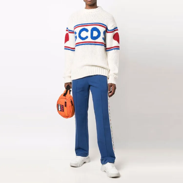 GCDS Sweaters Men White-1