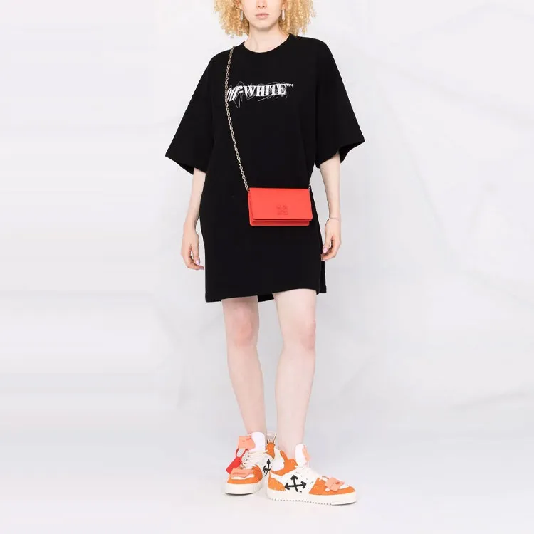 OFF WHITE FW21 Short Sleeved Dress Women's-1
