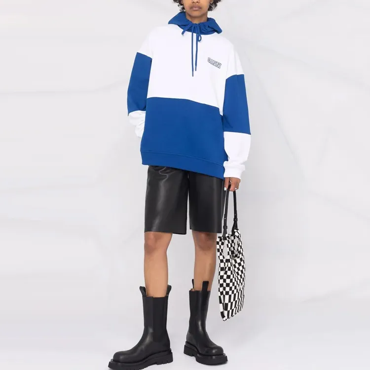 GANNI Colorblock Hoodie 'Daphne'-1