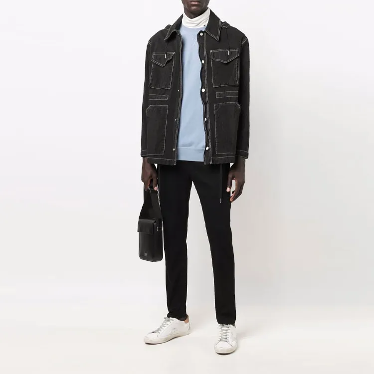 Golden Goose Jeans Men Black-4