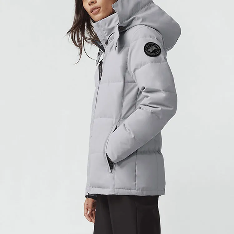 Canada Goose Chelsea Series Down Jacket Winter Women's Silver Birch-4
