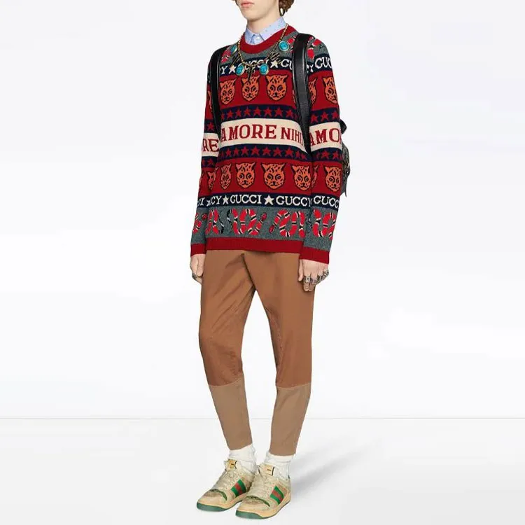 GUCCI Symbol Jacquard Jumper-1