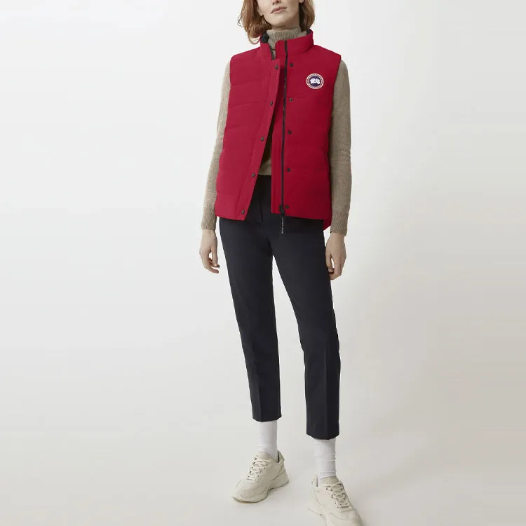 Canada Goose Freestyle Series Vests Women's Red-1