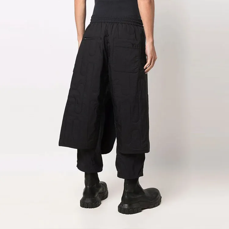 Y 3 Casual Pants Men Black-2