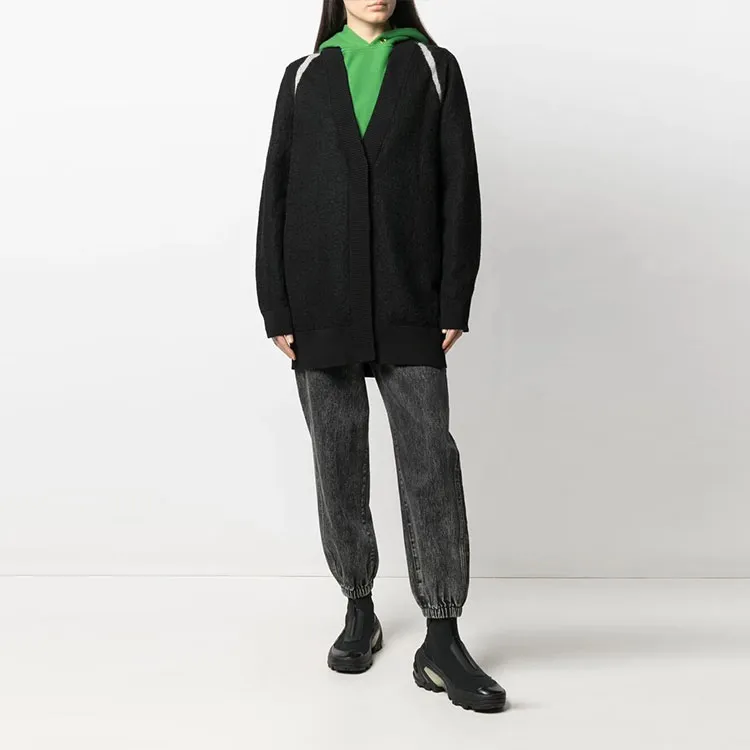 Y 3 FW21 Loose Fit Knitwear Women's Black-1