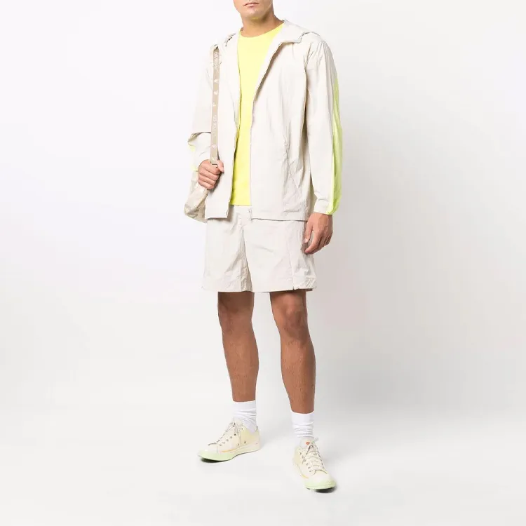 Y 3 Casual Shorts Men Beige-1