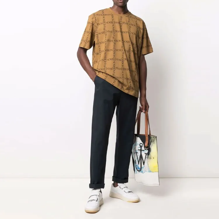JW Anderson Logo Printed Crewneck T Shirt-3