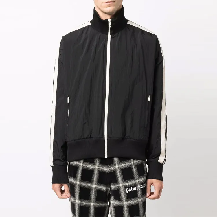 PALM ANGELS Curved Logo Track Jacket-1