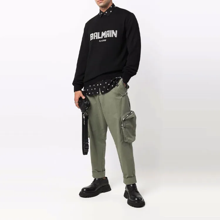 BALMAIN Sweaters Men Black-1