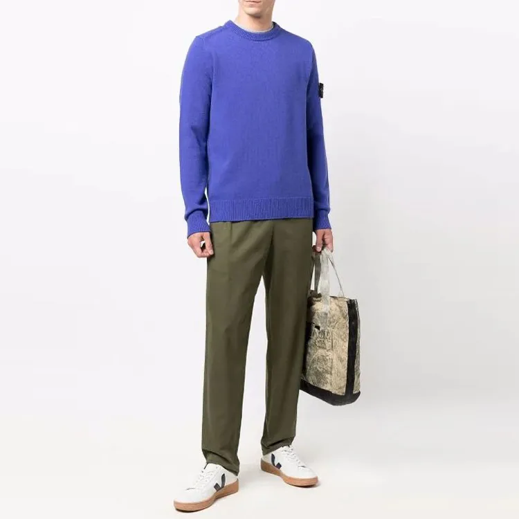 STONE ISLAND Sweaters Men Purple-1