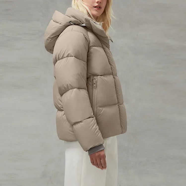 Canada Goose Junction Pastel Parka Limestone-5