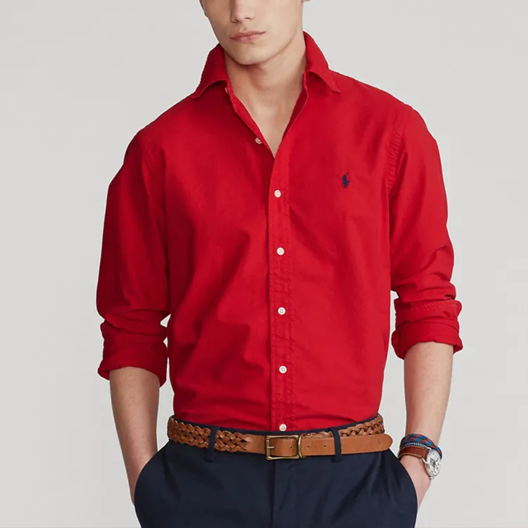 Polo Ralph Lauren FW21 Shirt Men's Red-8
