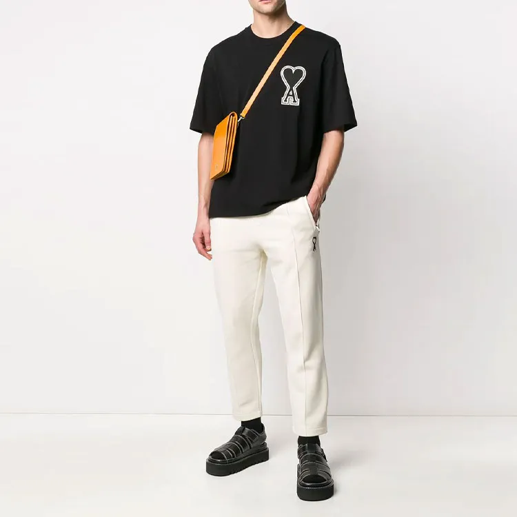 AMIPARIS T Shirts Men Black-1